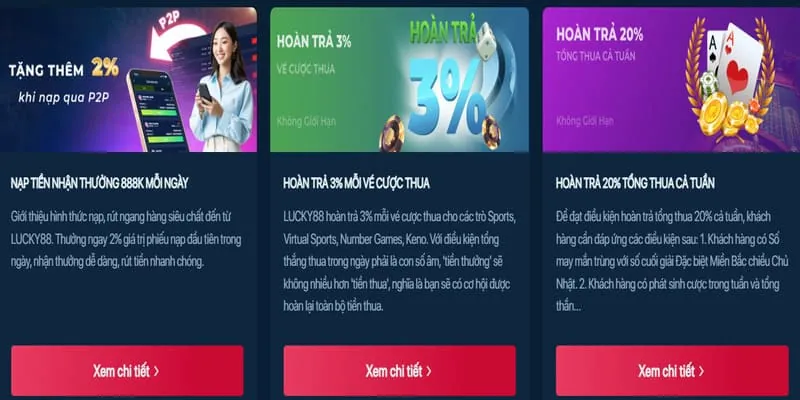 Ưu đãi chào mừng 88clup